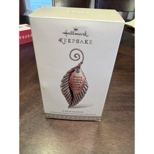 Hallmark Keepsake Ornament A New Season 2015 Terri Steiger. NIB